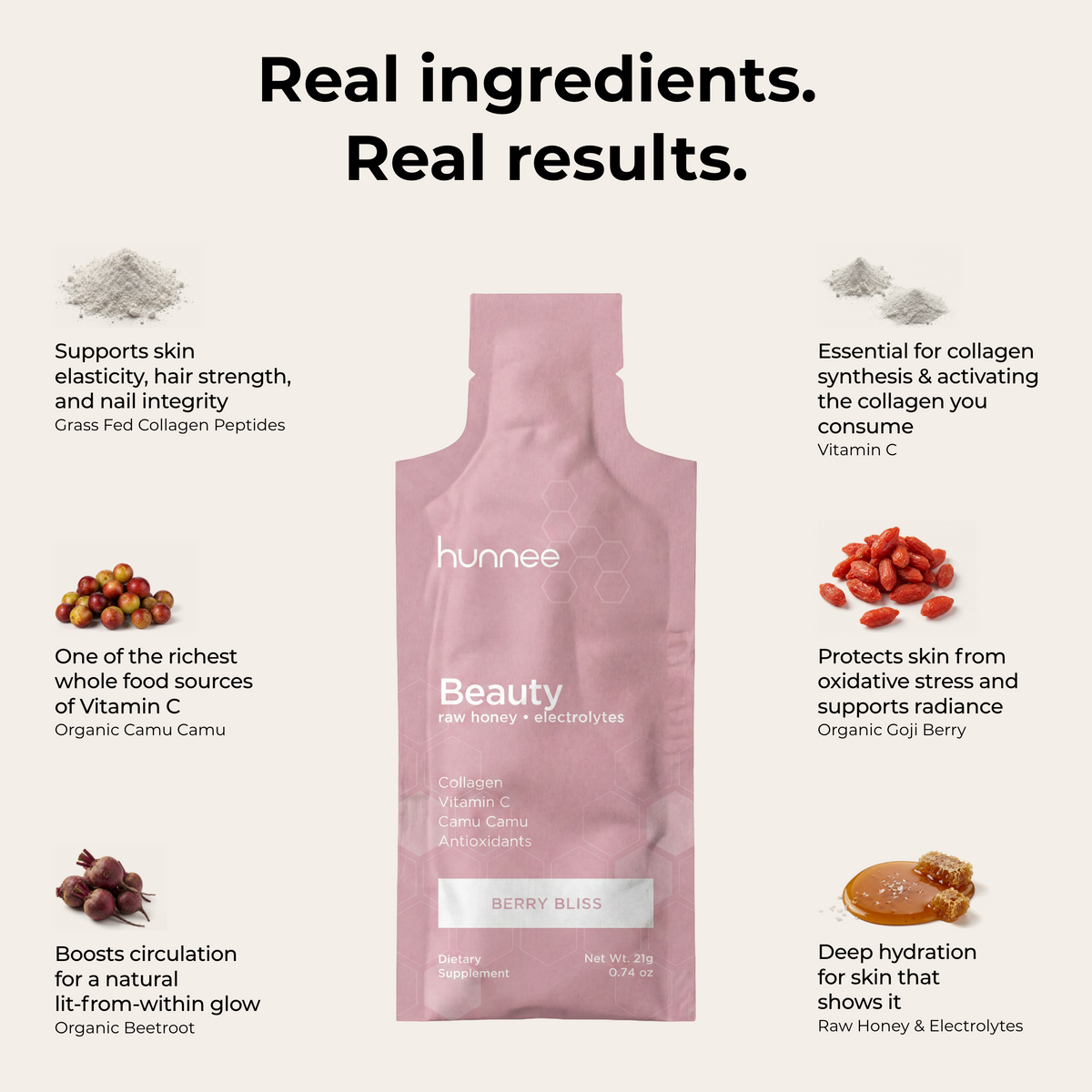 hunnee beauty real ingredients real results