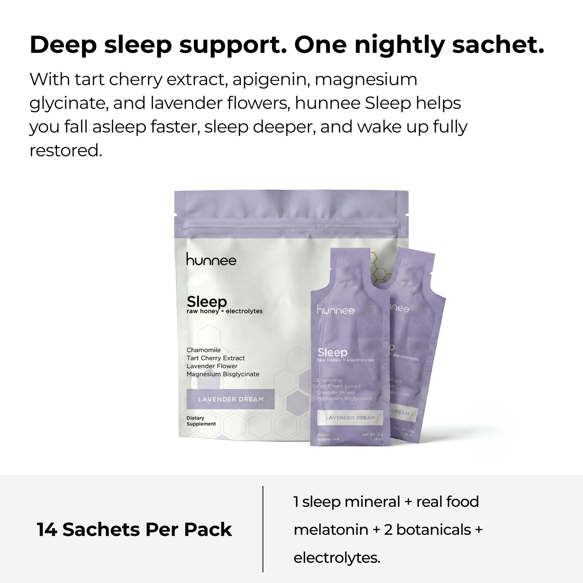hunnee sleep details