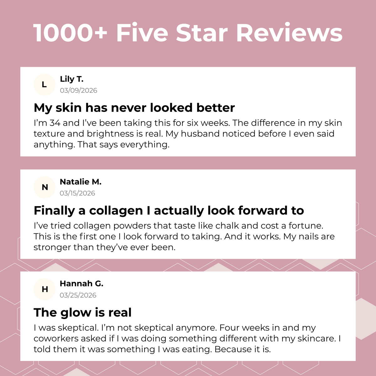 hunnee beauty supplement facts