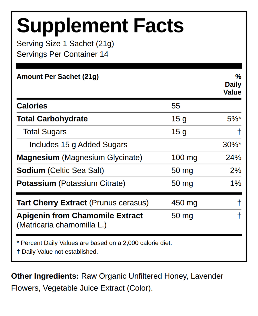 supplement facts