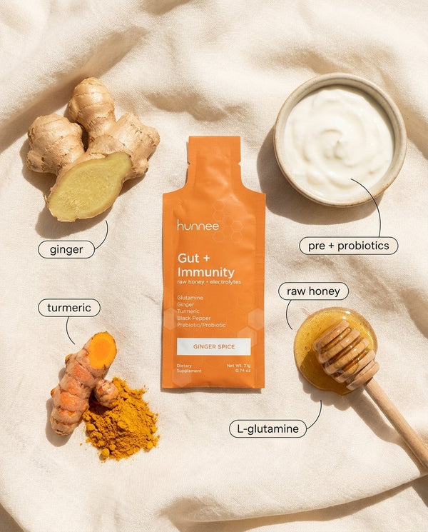 Gut + Immunity ingredients